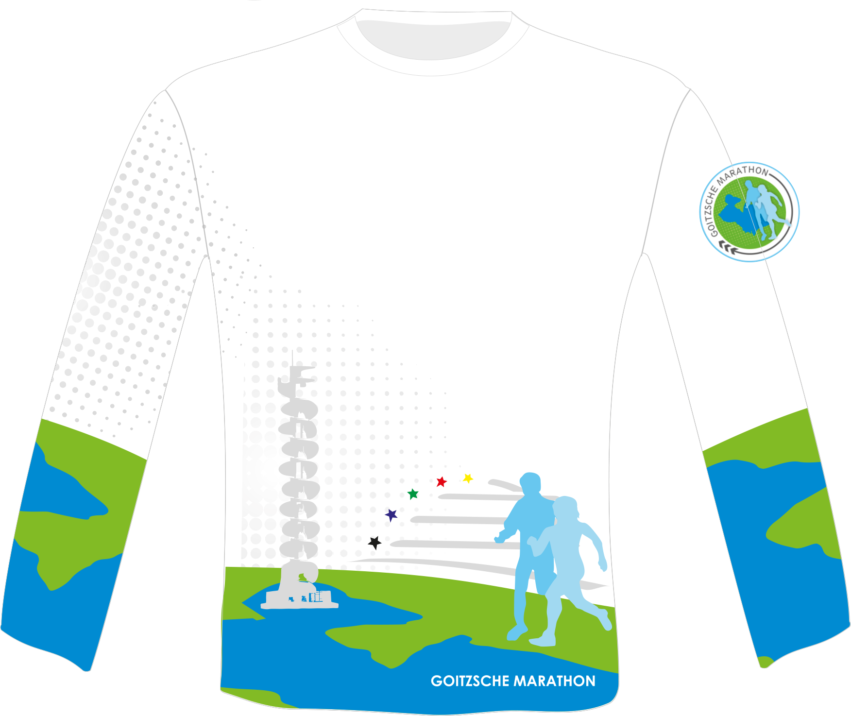 T-Shirt Lang - Vorderseite